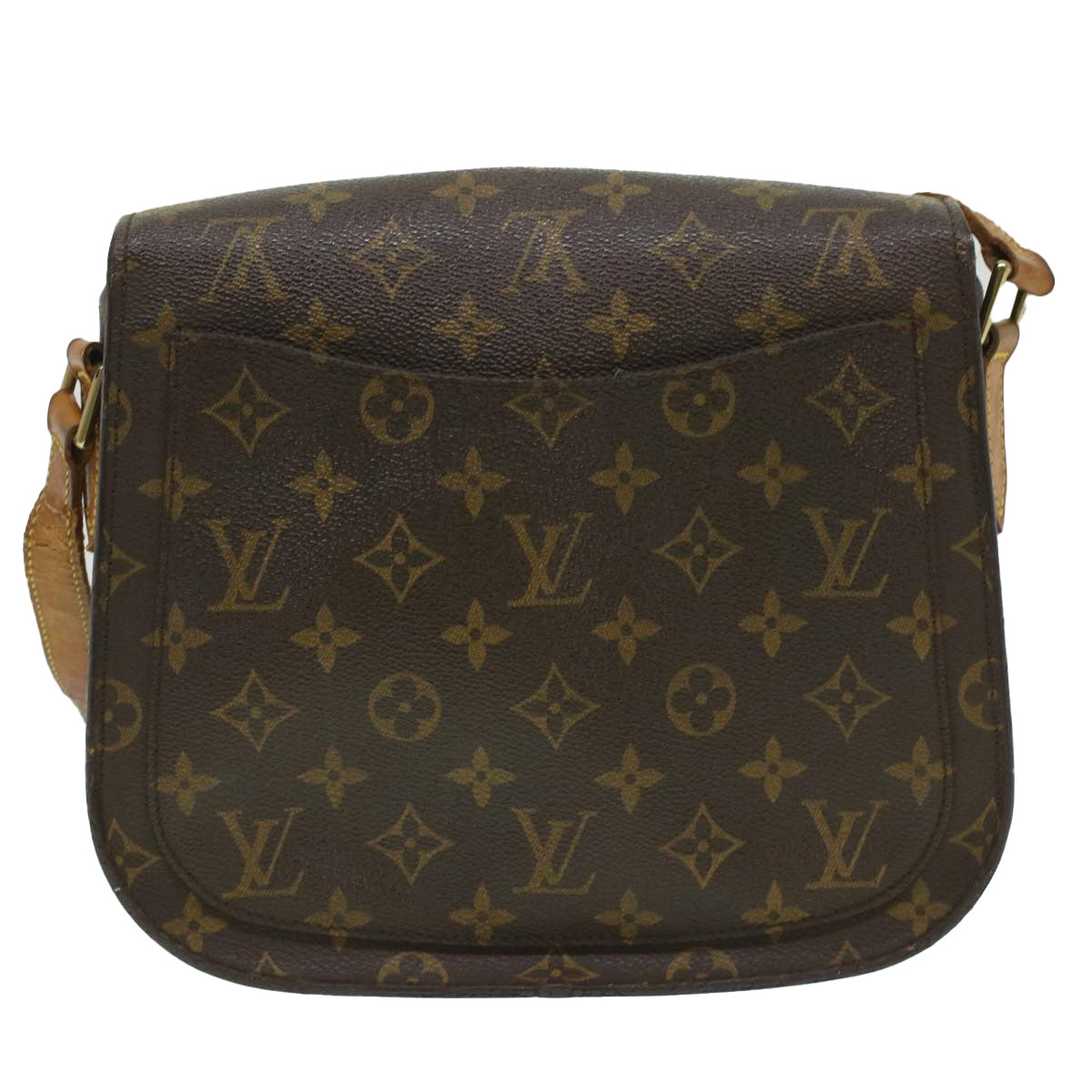 LOUIS VUITTON Monogram Saint Cloud GM Shoulder Bag M51242 LV 35336