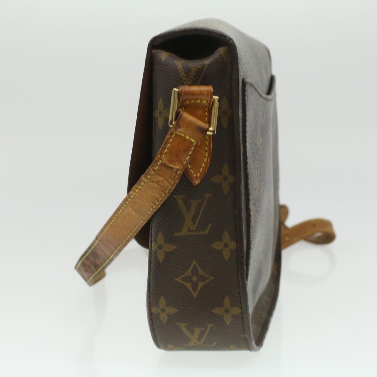 LOUIS VUITTON Monogram Saint Cloud GM Shoulder Bag M51242 LV 35336