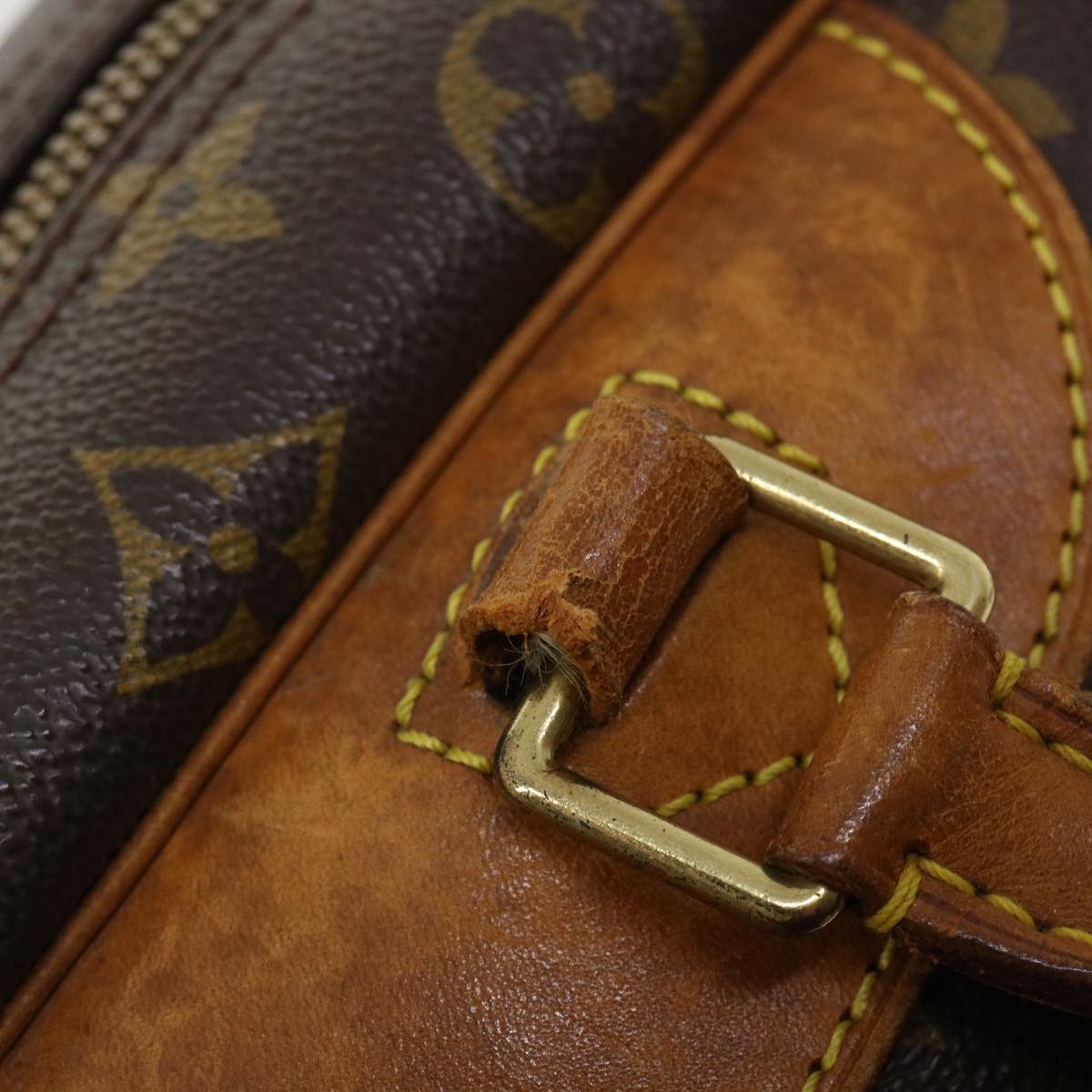 LOUIS VUITTON Monogram Deauville Hand Bag M47270 LV 35378