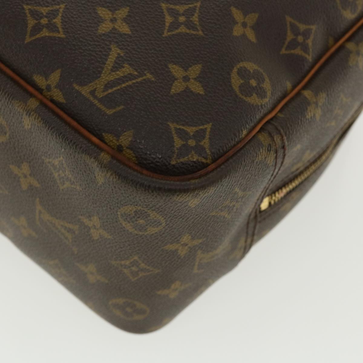 LOUIS VUITTON Monogram Deauville Hand Bag M47270 LV 35378