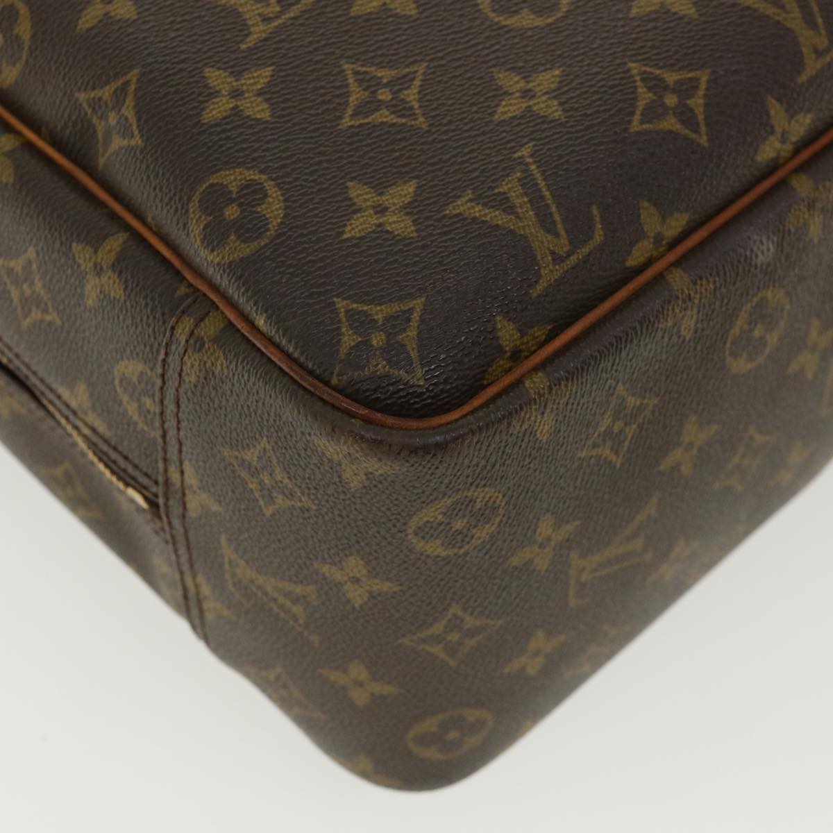 LOUIS VUITTON Monogram Deauville Hand Bag M47270 LV 35378