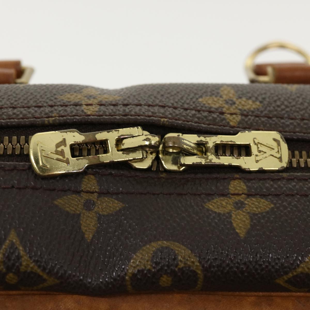 LOUIS VUITTON Monogram Deauville Hand Bag M47270 LV 35378