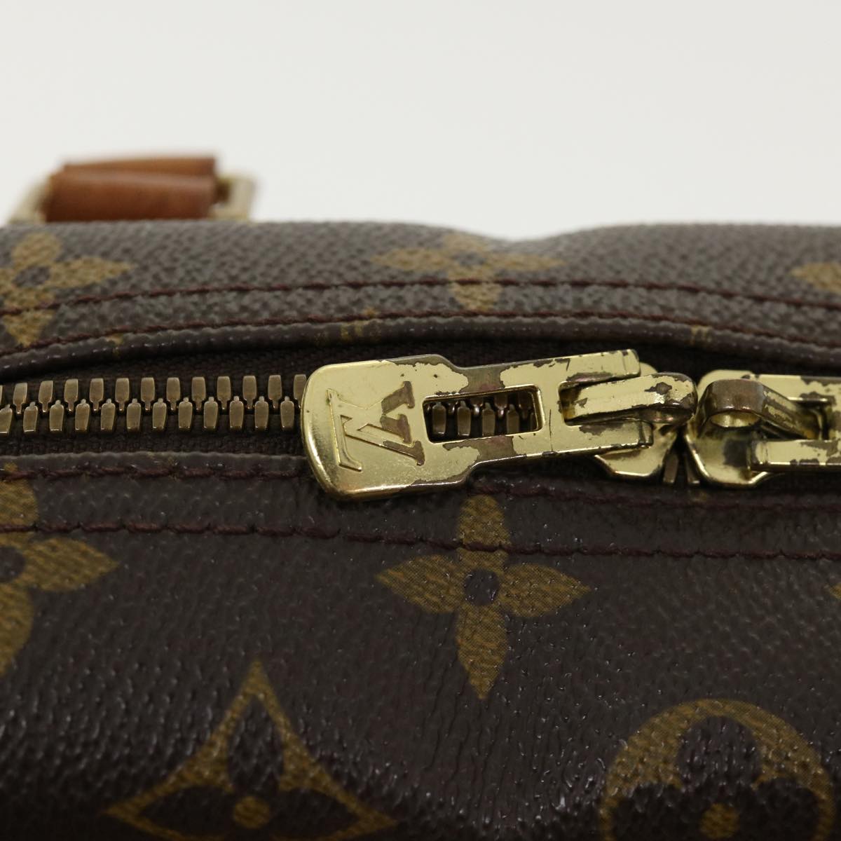 LOUIS VUITTON Monogram Deauville Hand Bag M47270 LV 35378