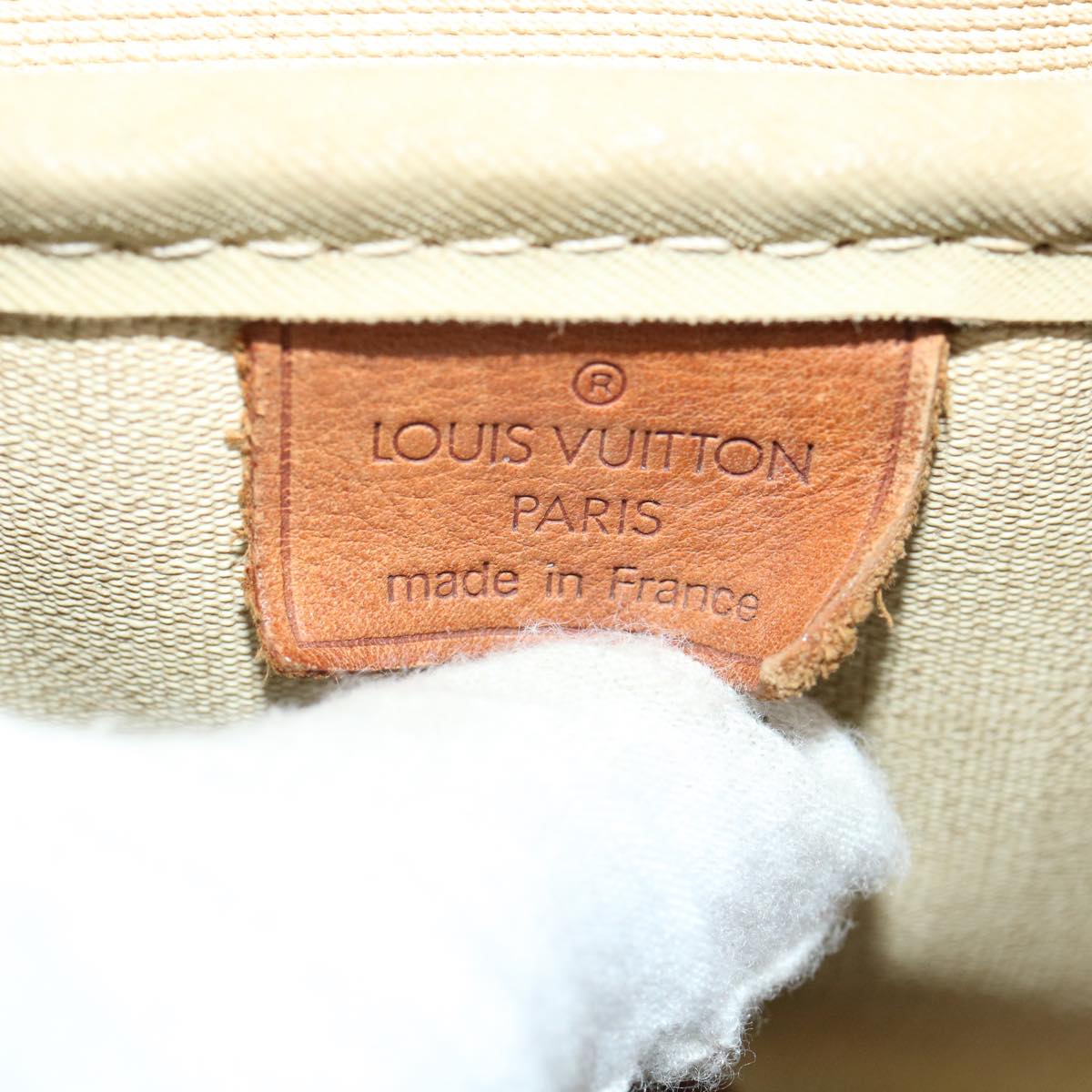 LOUIS VUITTON Monogram Deauville Hand Bag M47270 LV 35378