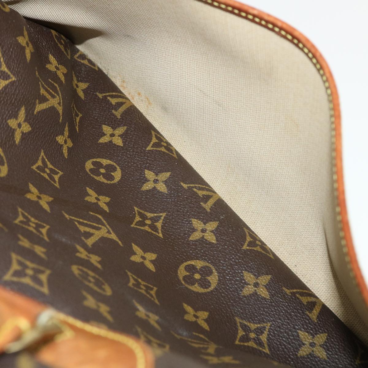 LOUIS VUITTON Monogram Deauville Hand Bag M47270 LV 35378