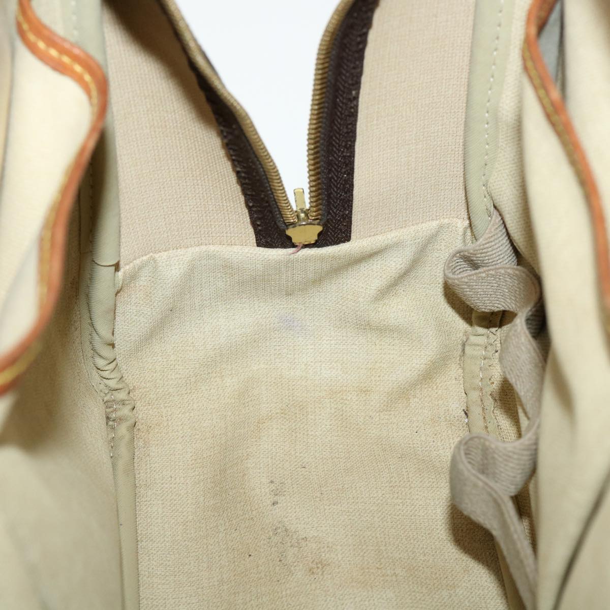 LOUIS VUITTON Monogram Deauville Hand Bag M47270 LV 35378
