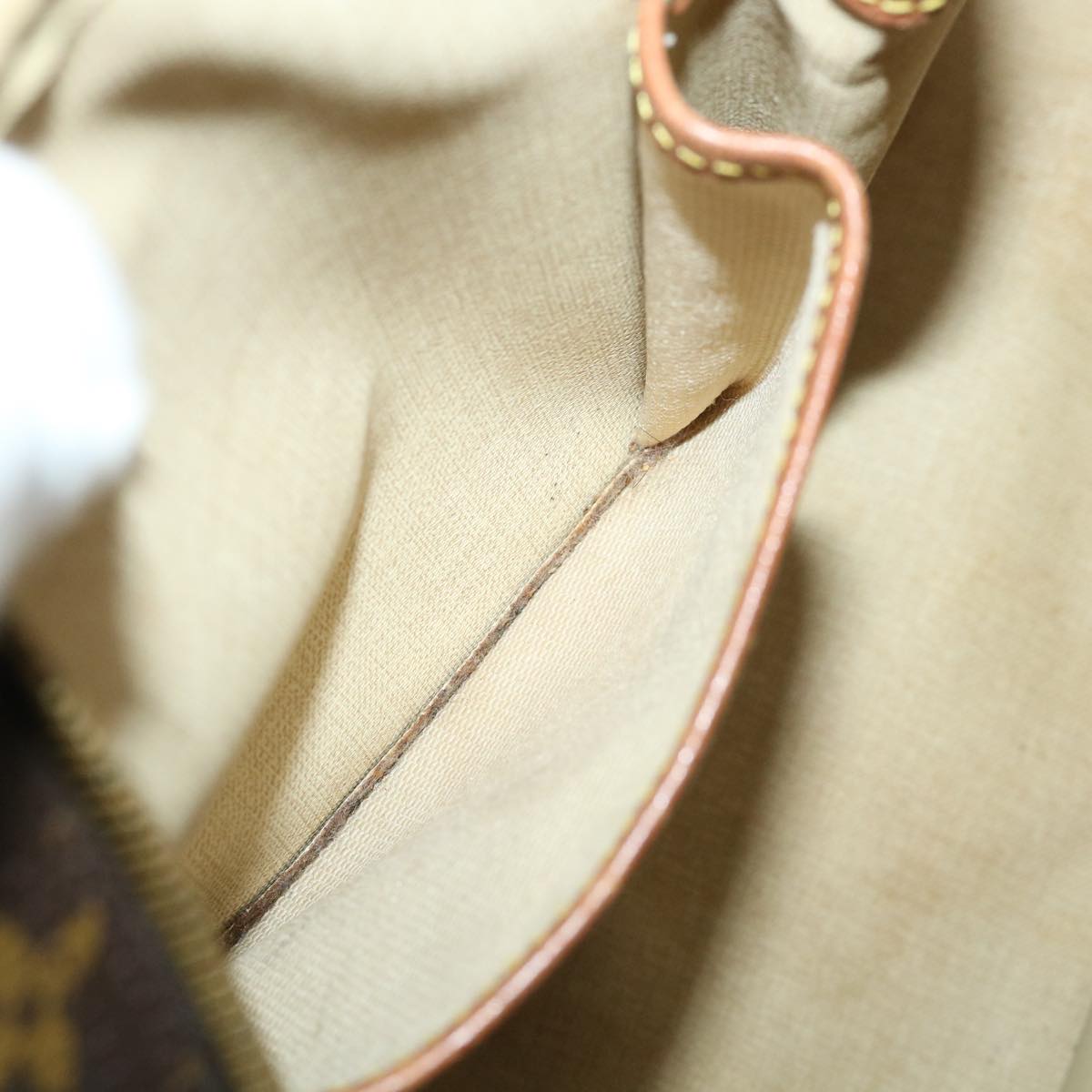 LOUIS VUITTON Monogram Deauville Hand Bag M47270 LV 35378
