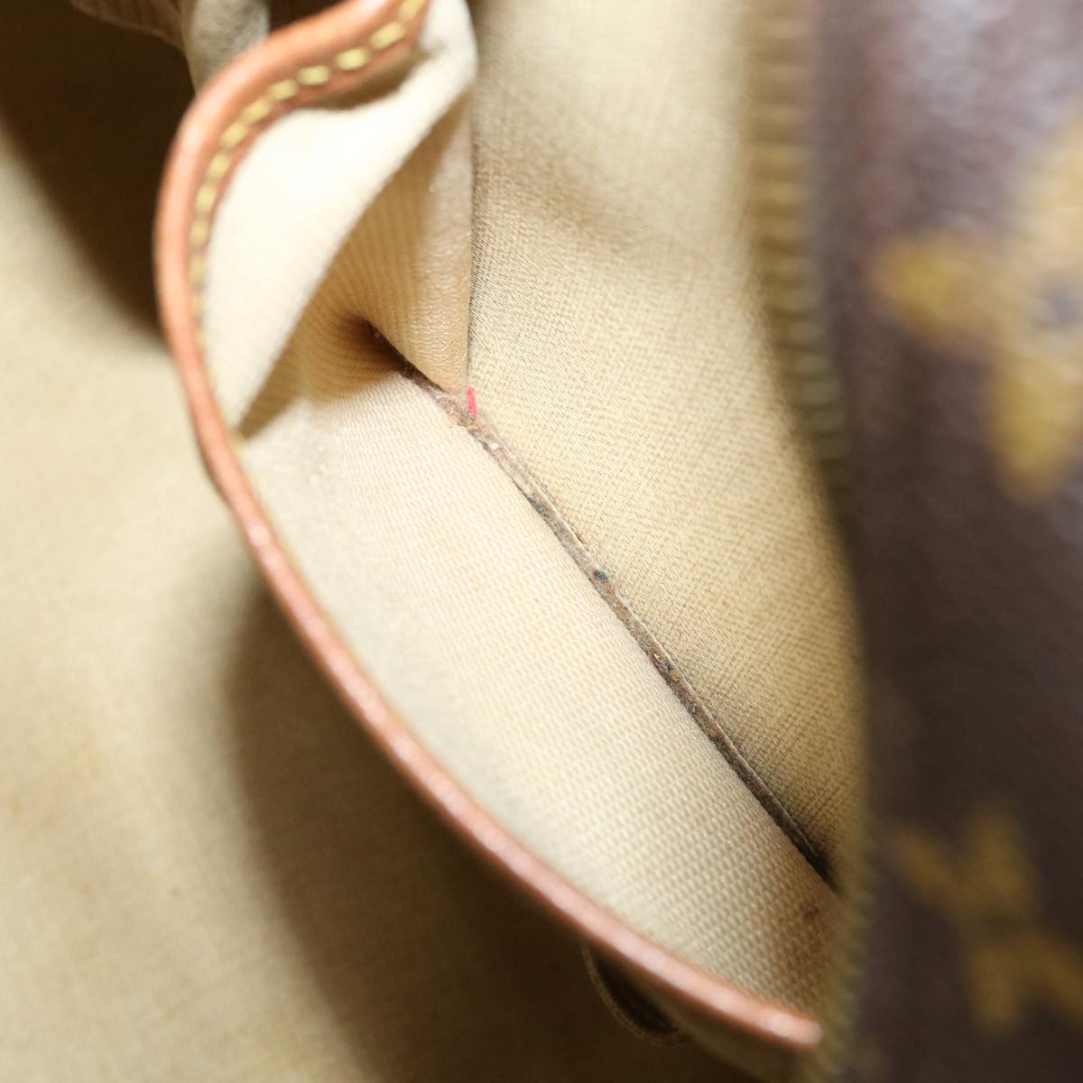 LOUIS VUITTON Monogram Deauville Hand Bag M47270 LV 35378