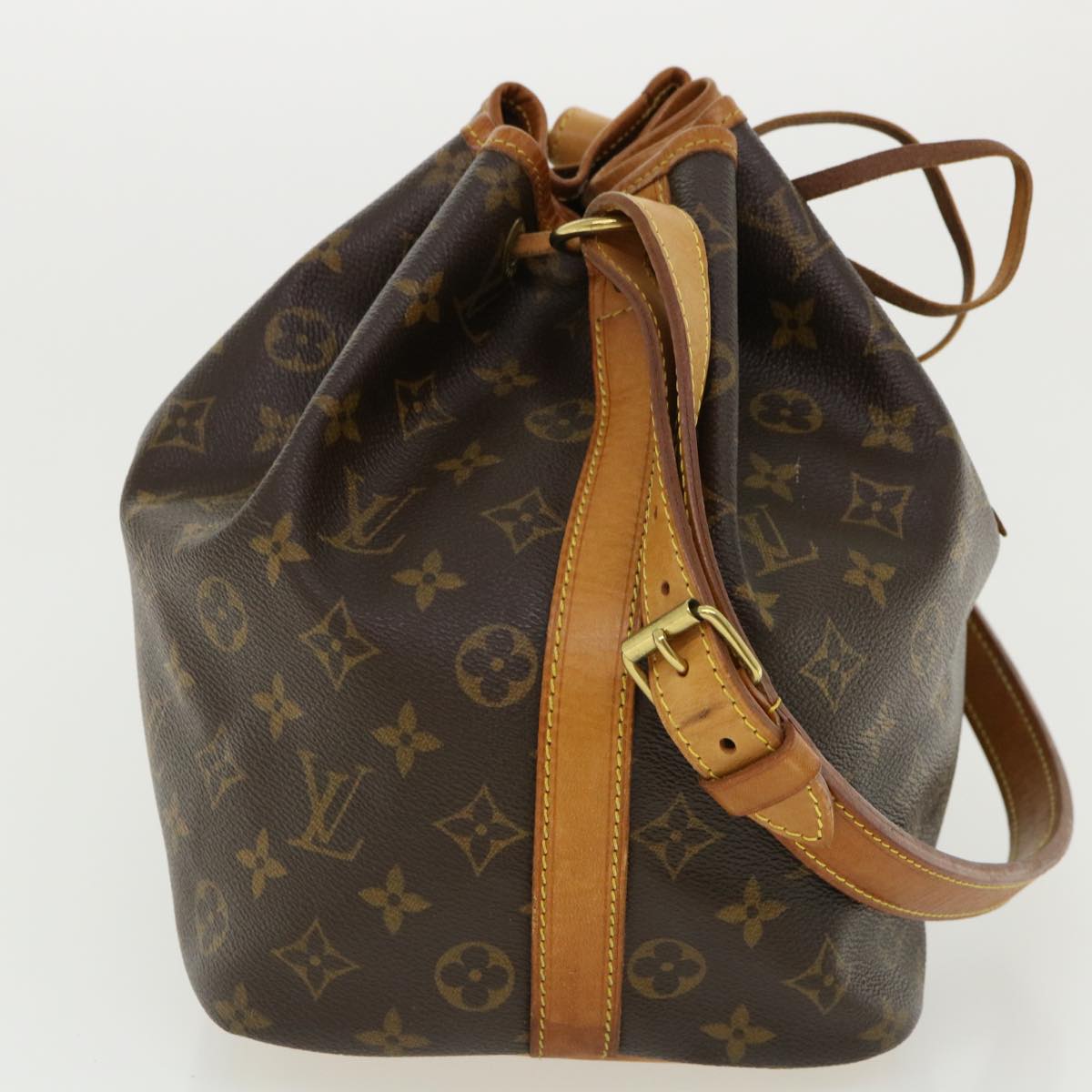 LOUIS VUITTON Monogram Petit Noe Shoulder Bag M42226 LV 35410
