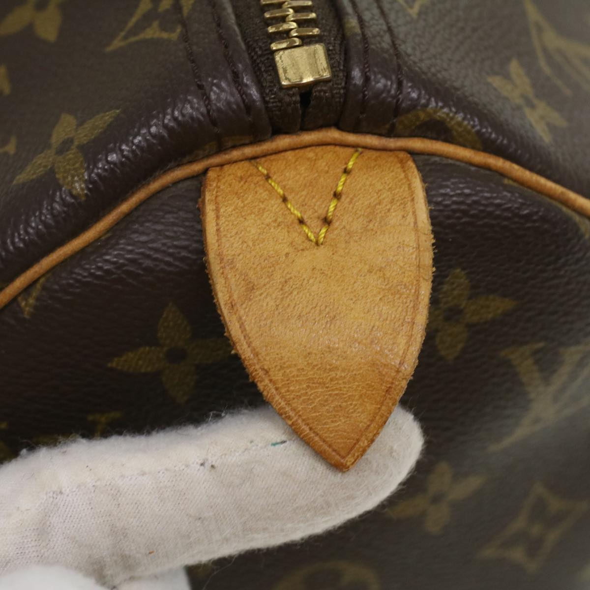 LOUIS VUITTON Monogram Keepall 45 Boston Bag M41428 LV 35415