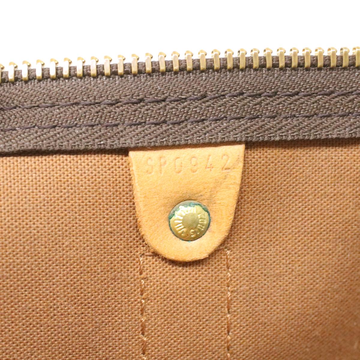 LOUIS VUITTON Monogram Keepall 45 Boston Bag M41428 LV 35415