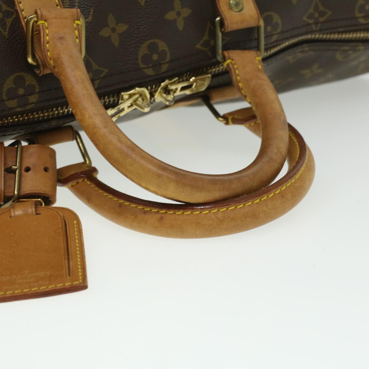 LOUIS VUITTON Monogram Keepall 45 Boston Bag M41428 LV 35415