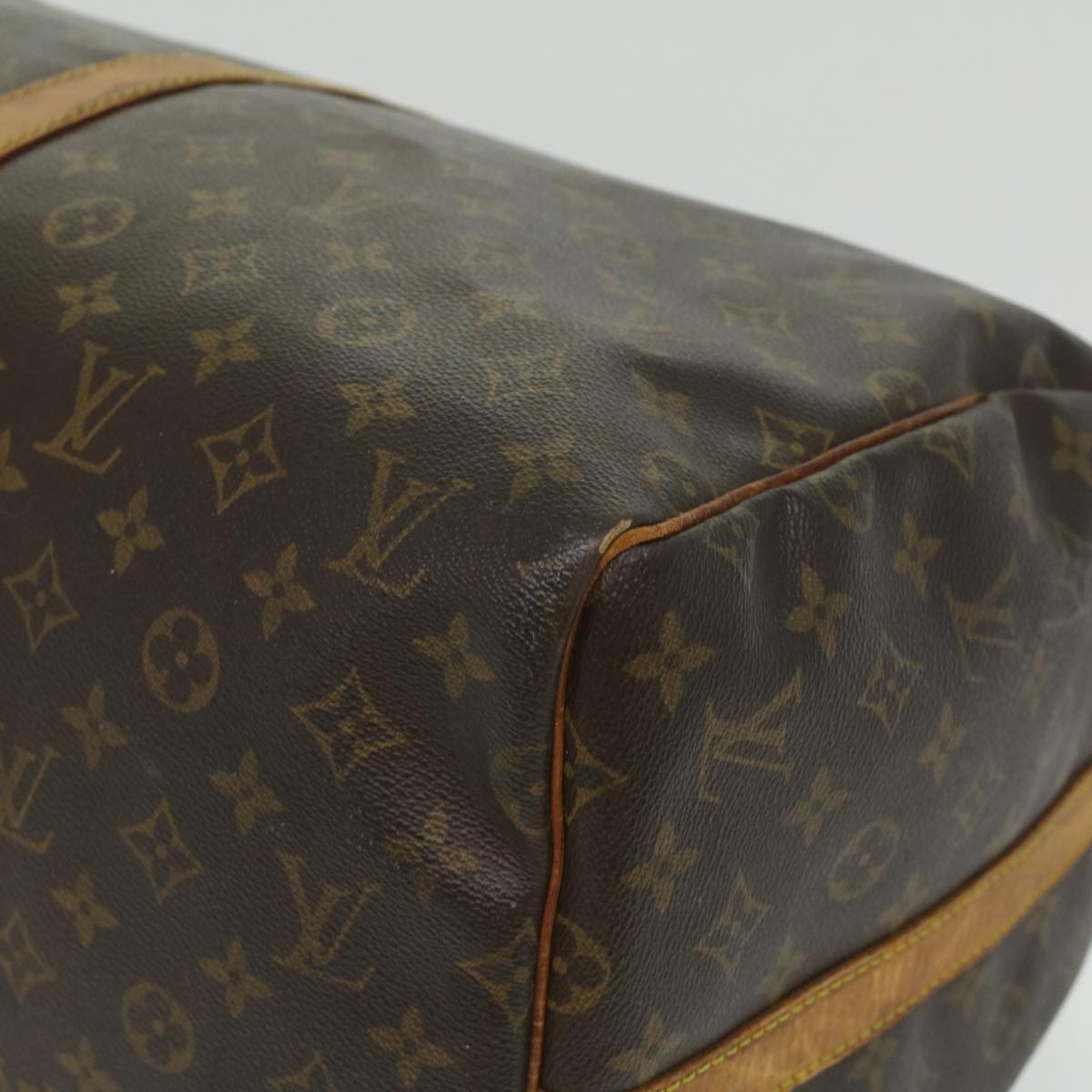 LOUIS VUITTON Monogram Keepall Bandouliere 55 Boston Bag M41414 LV 35422