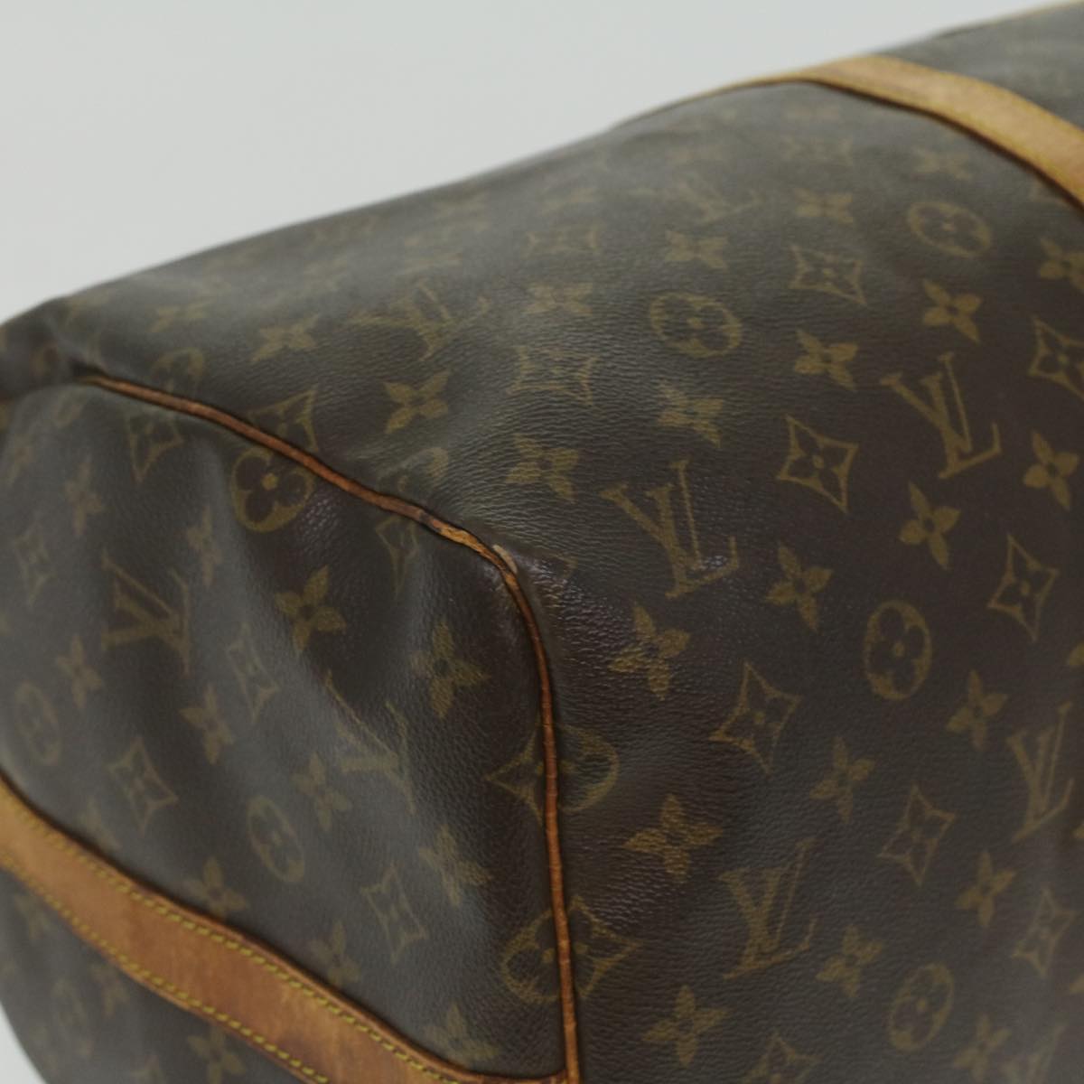 LOUIS VUITTON Monogram Keepall Bandouliere 55 Boston Bag M41414 LV 35422