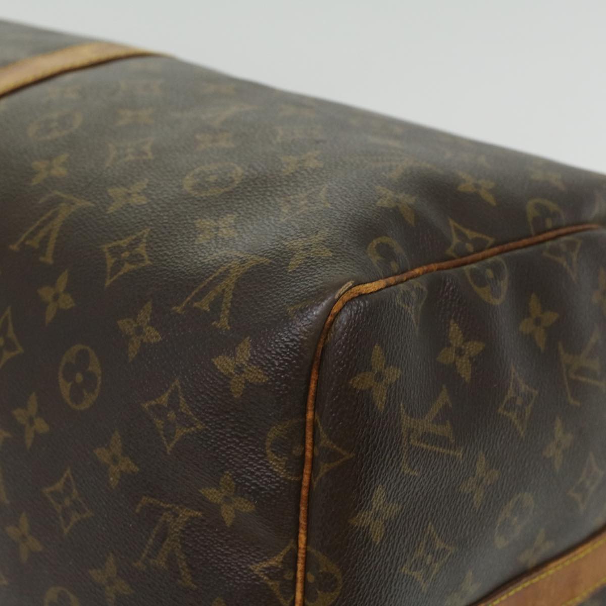 LOUIS VUITTON Monogram Keepall Bandouliere 55 Boston Bag M41414 LV 35422