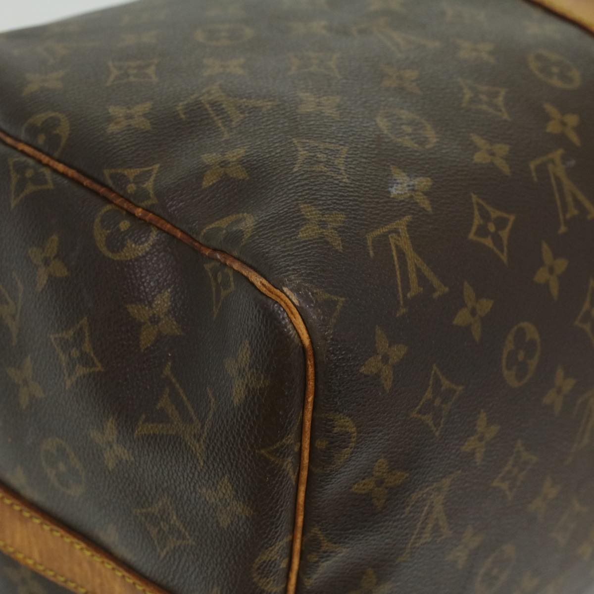LOUIS VUITTON Monogram Keepall Bandouliere 55 Boston Bag M41414 LV 35422