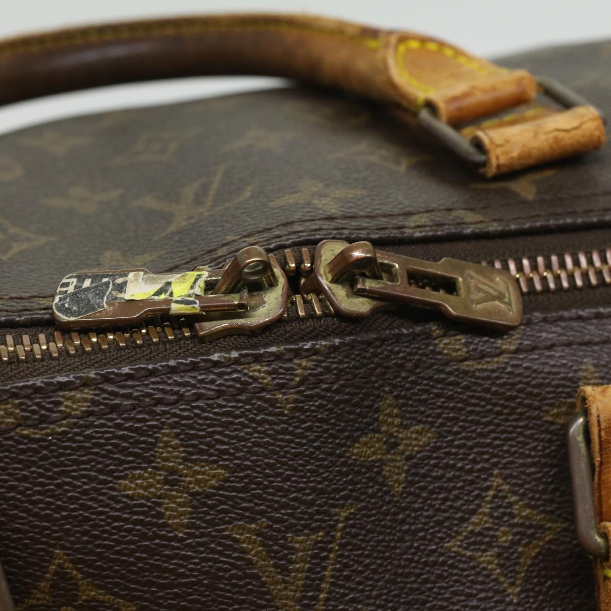 LOUIS VUITTON Monogram Keepall Bandouliere 55 Boston Bag M41414 LV 35422