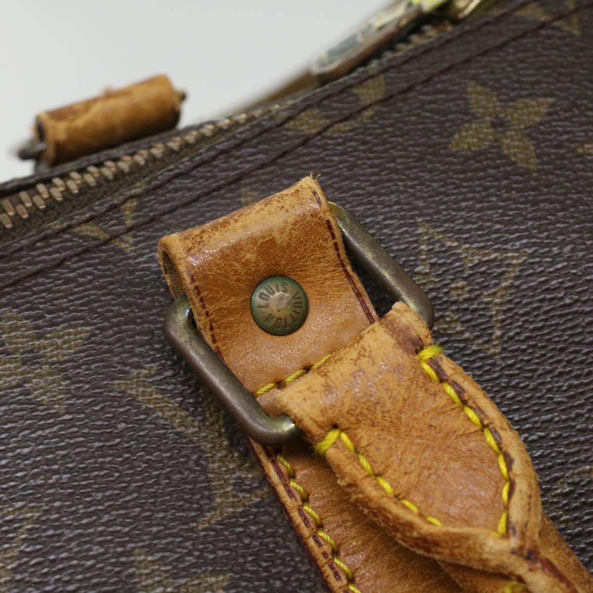 LOUIS VUITTON Monogram Keepall Bandouliere 55 Boston Bag M41414 LV 35422