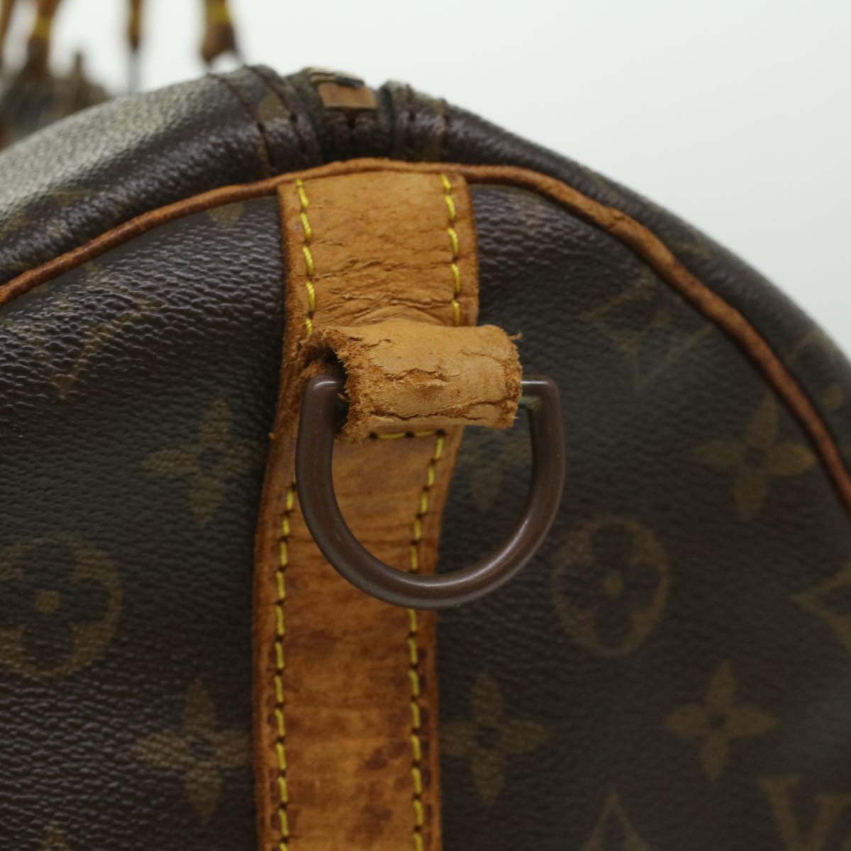 LOUIS VUITTON Monogram Keepall Bandouliere 55 Boston Bag M41414 LV 35422