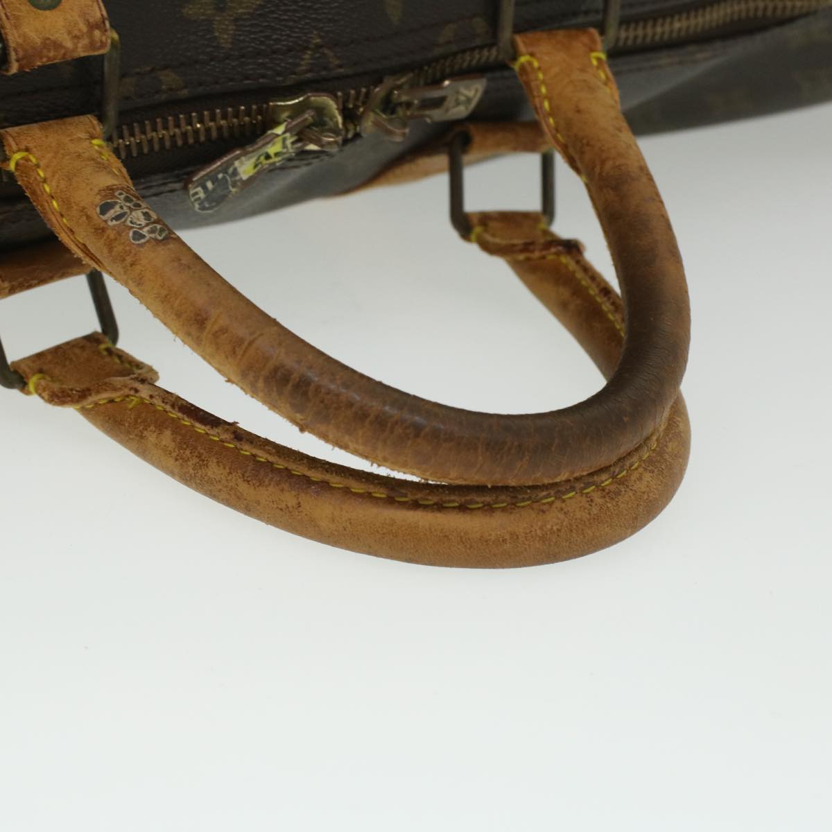 LOUIS VUITTON Monogram Keepall Bandouliere 55 Boston Bag M41414 LV 35422