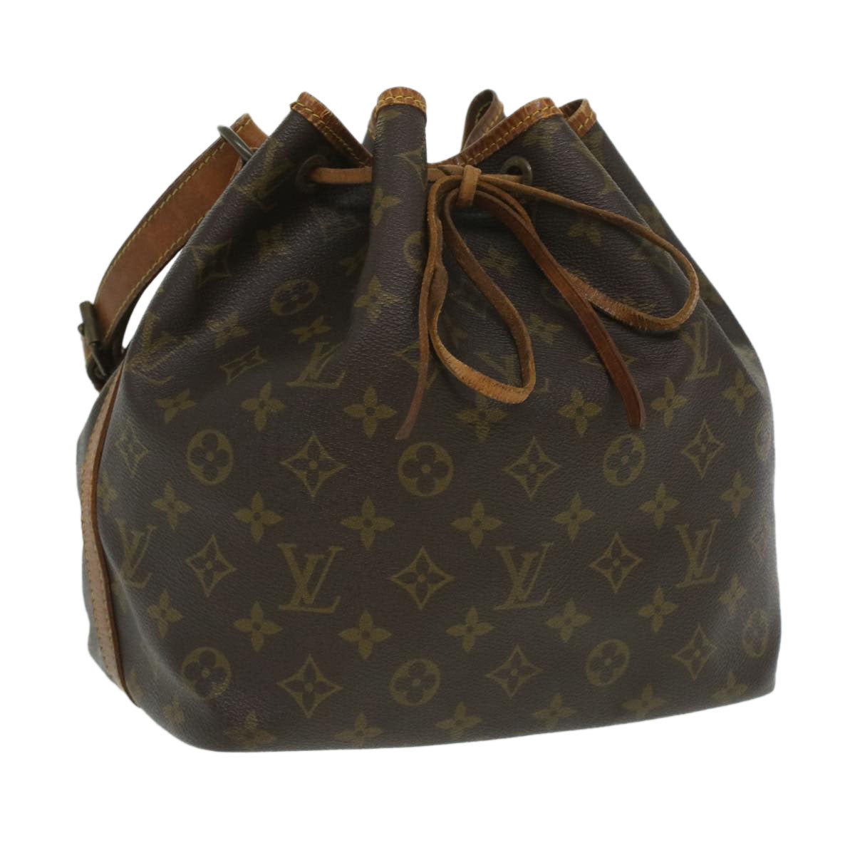 LOUIS VUITTON Monogram Petit Noe Shoulder Bag M42226 LV 35431
