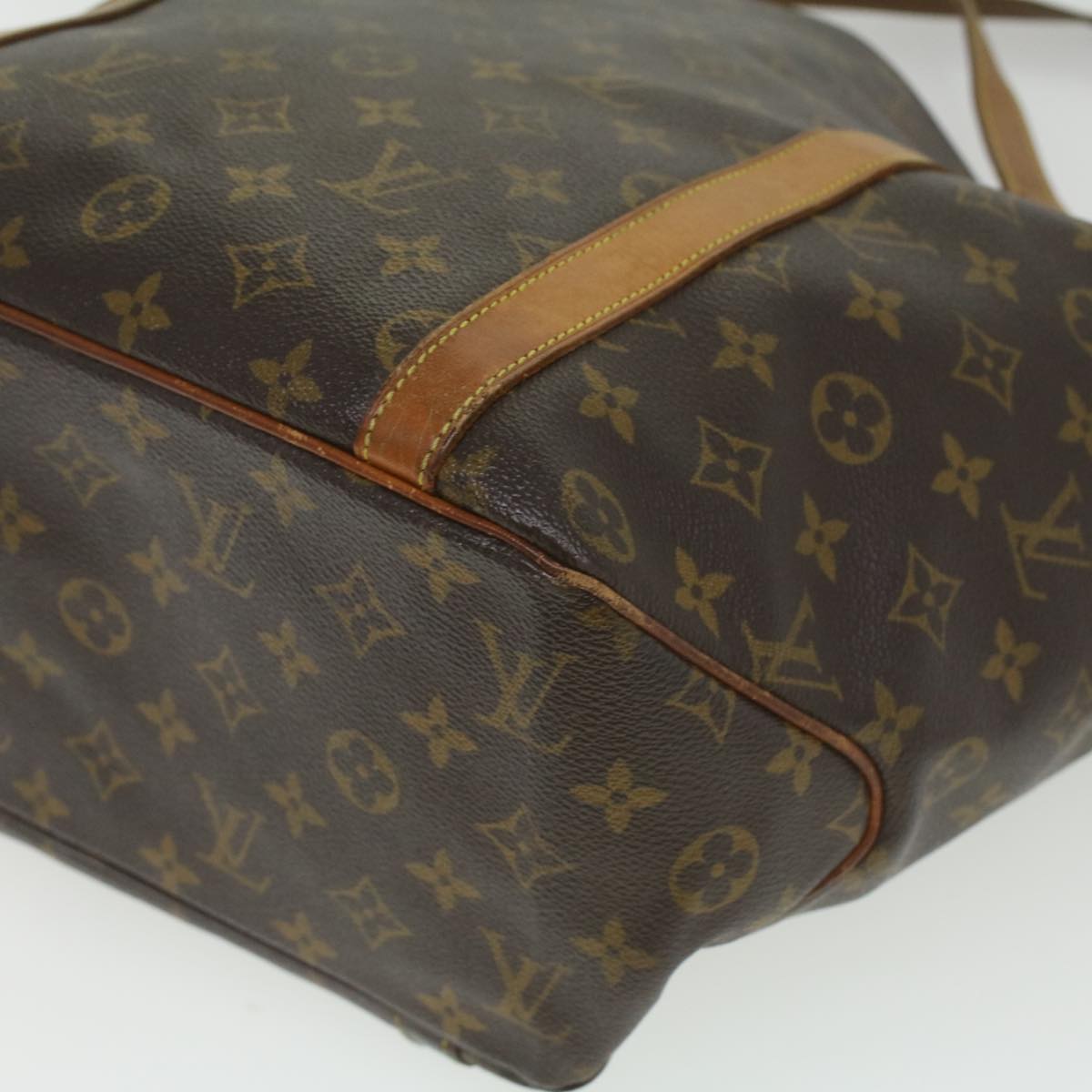 LOUIS VUITTON Monogram Sac Shopping Tote Bag M51108 LV 35436