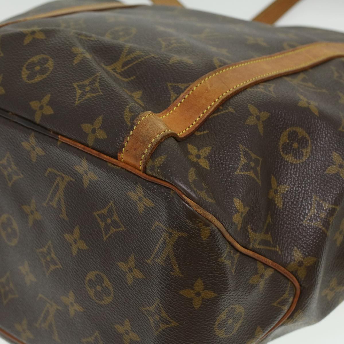 LOUIS VUITTON Monogram Sac Shopping Tote Bag M51108 LV 35436