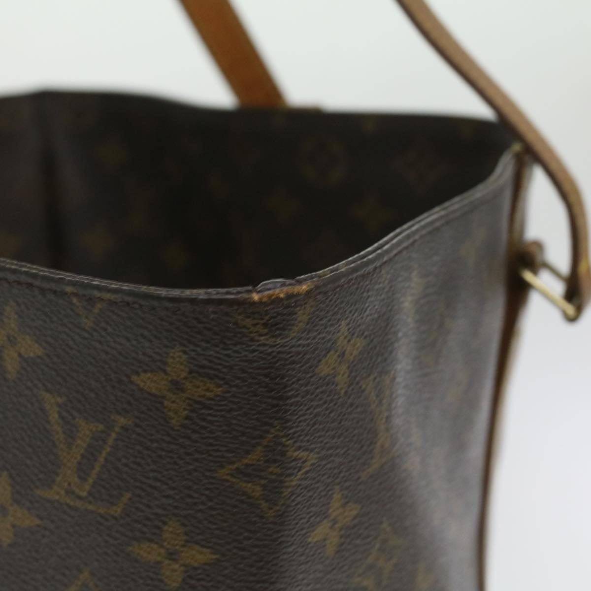 LOUIS VUITTON Monogram Sac Shopping Tote Bag M51108 LV 35436