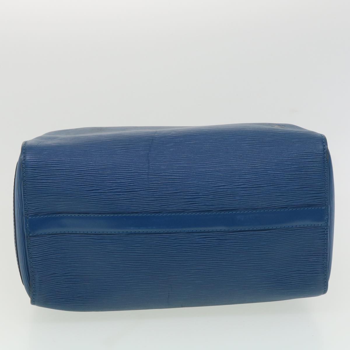LOUIS VUITTON Epi Speedy 30 Hand Bag Blue M43005 LV 35459