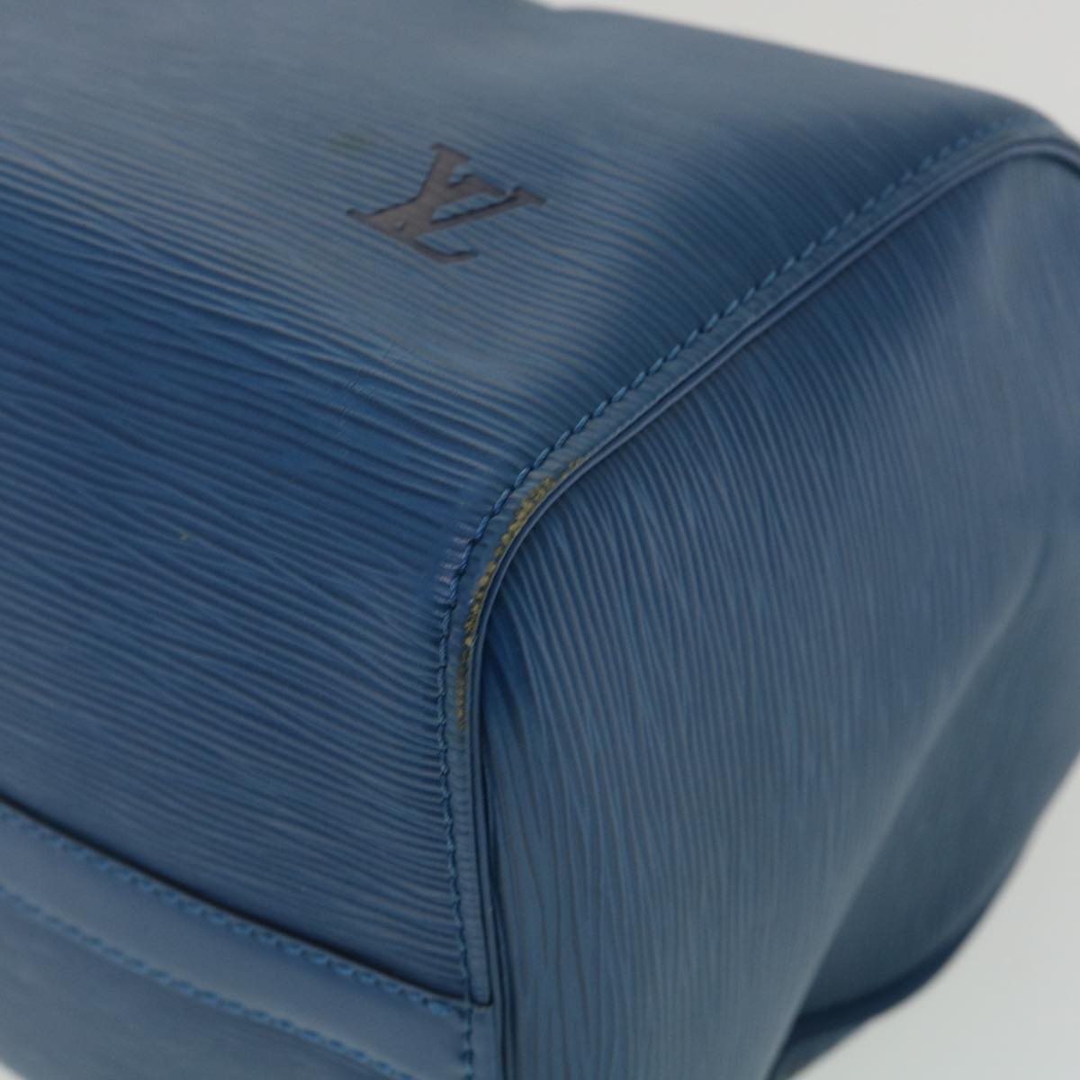 LOUIS VUITTON Epi Speedy 30 Hand Bag Blue M43005 LV 35459