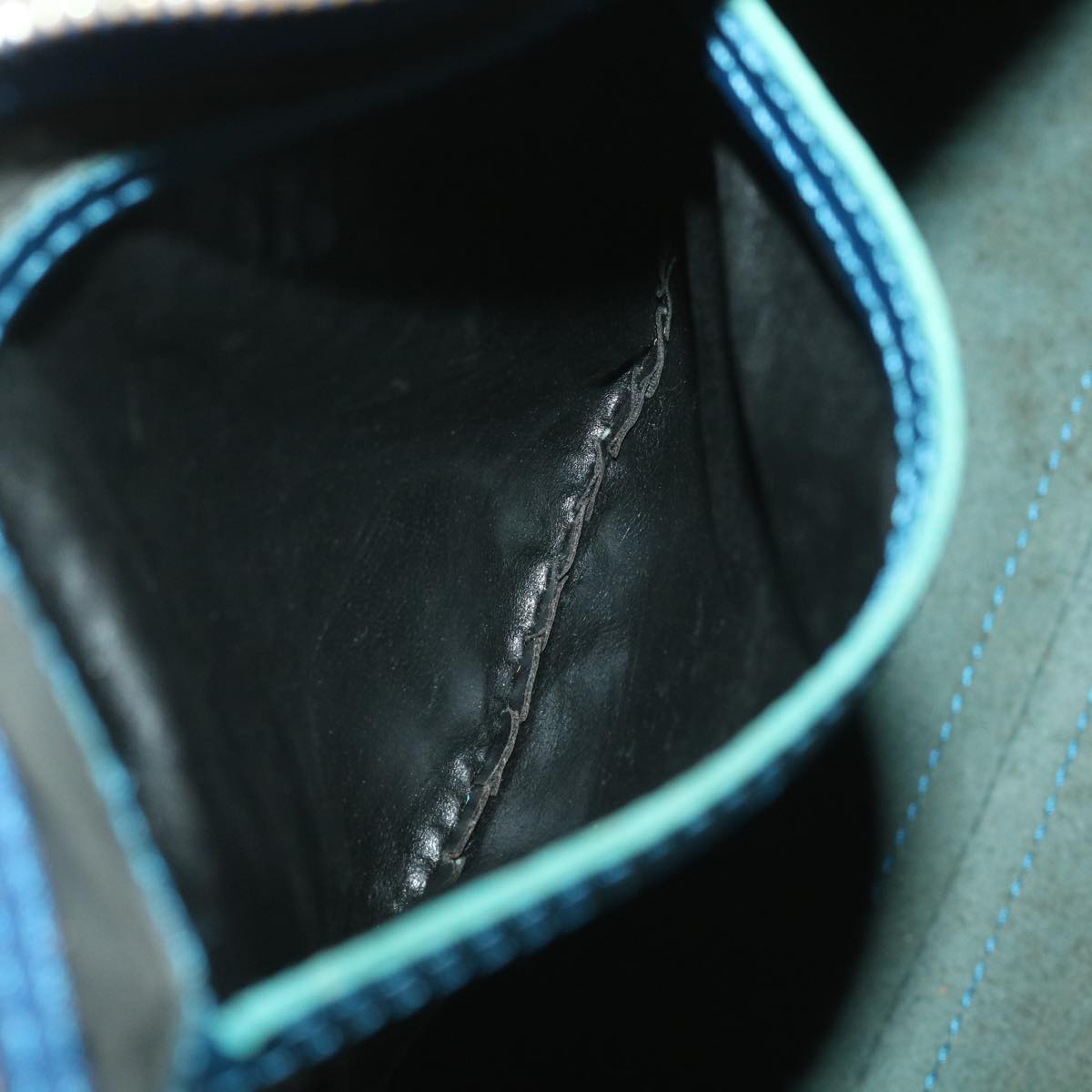 LOUIS VUITTON Epi Speedy 30 Hand Bag Blue M43005 LV 35459