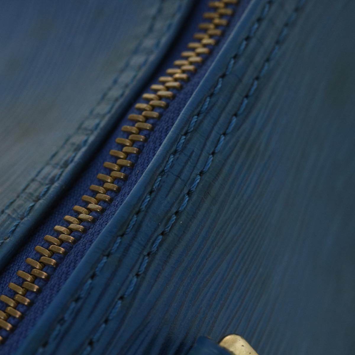 LOUIS VUITTON Epi Speedy 30 Hand Bag Blue M43005 LV 35459