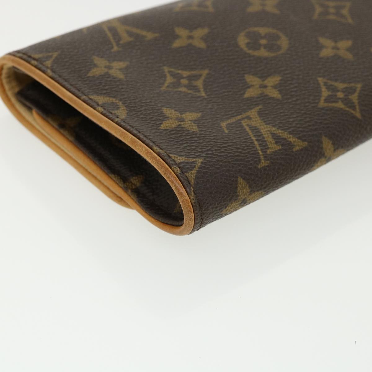 LOUIS VUITTON Monogram Pochette Twin GM Shoulder Bag M51852 LV 35519