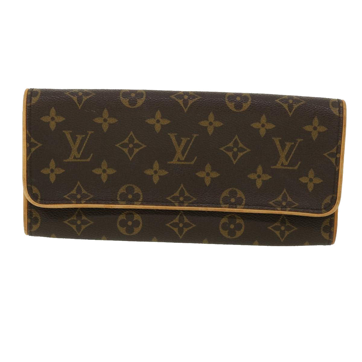 LOUIS VUITTON Monogram Pochette Twin GM Shoulder Bag M51852 LV 35519