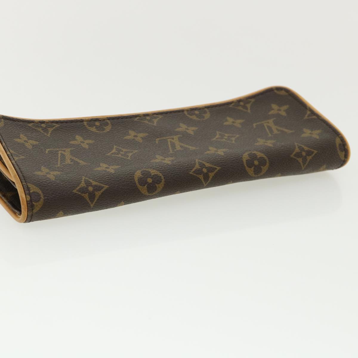 LOUIS VUITTON Monogram Pochette Twin GM Shoulder Bag M51852 LV 35519
