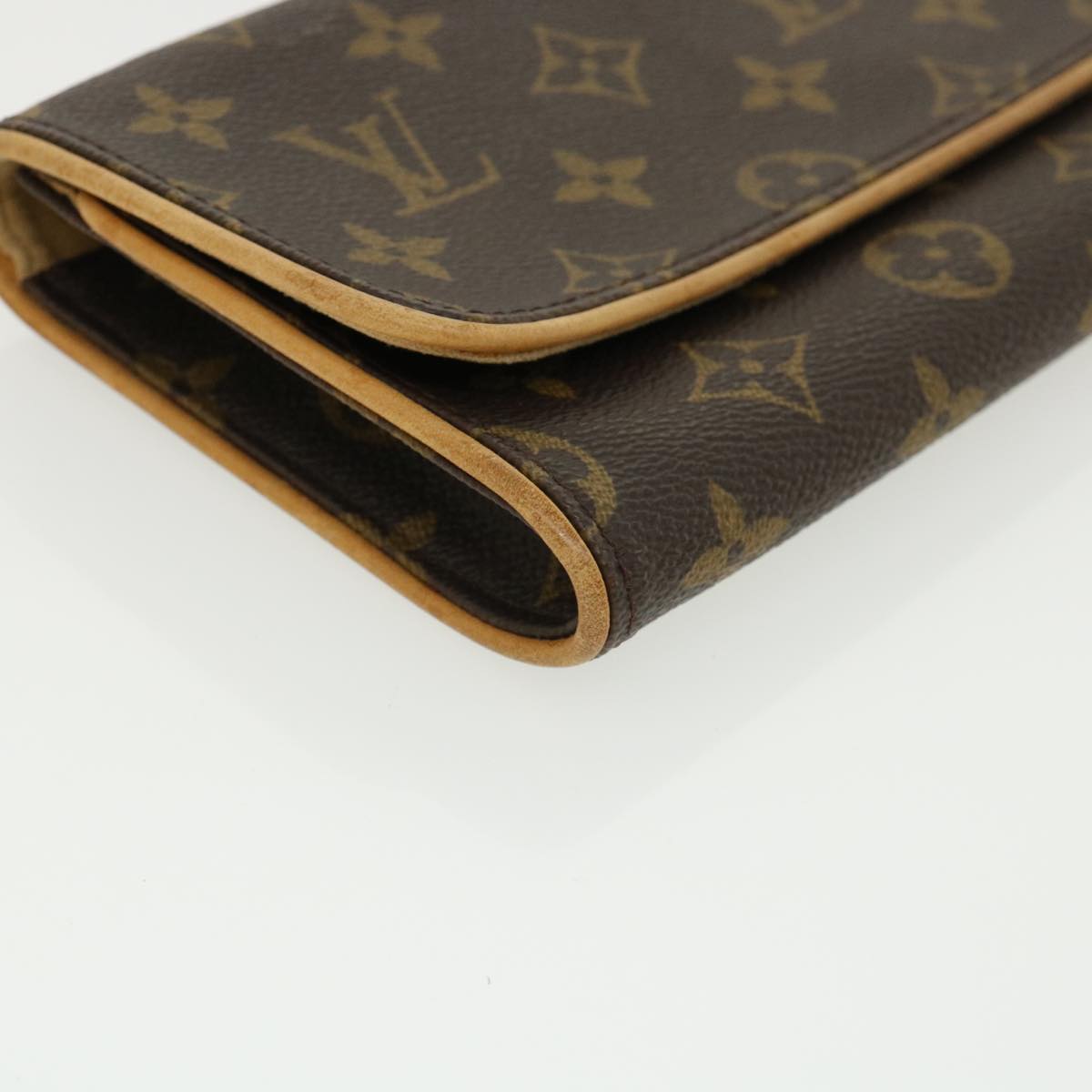 LOUIS VUITTON Monogram Pochette Twin GM Shoulder Bag M51852 LV 35519
