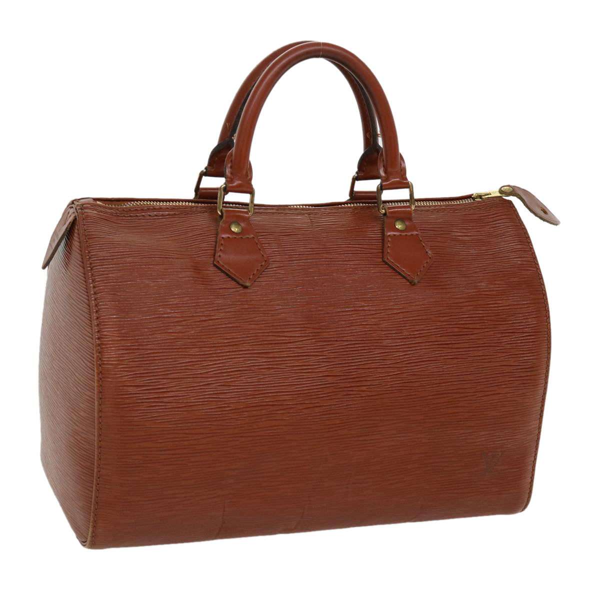 LOUIS VUITTON Epi Speedy 30 Hand Bag Kenya Brown M43003 LV 35531