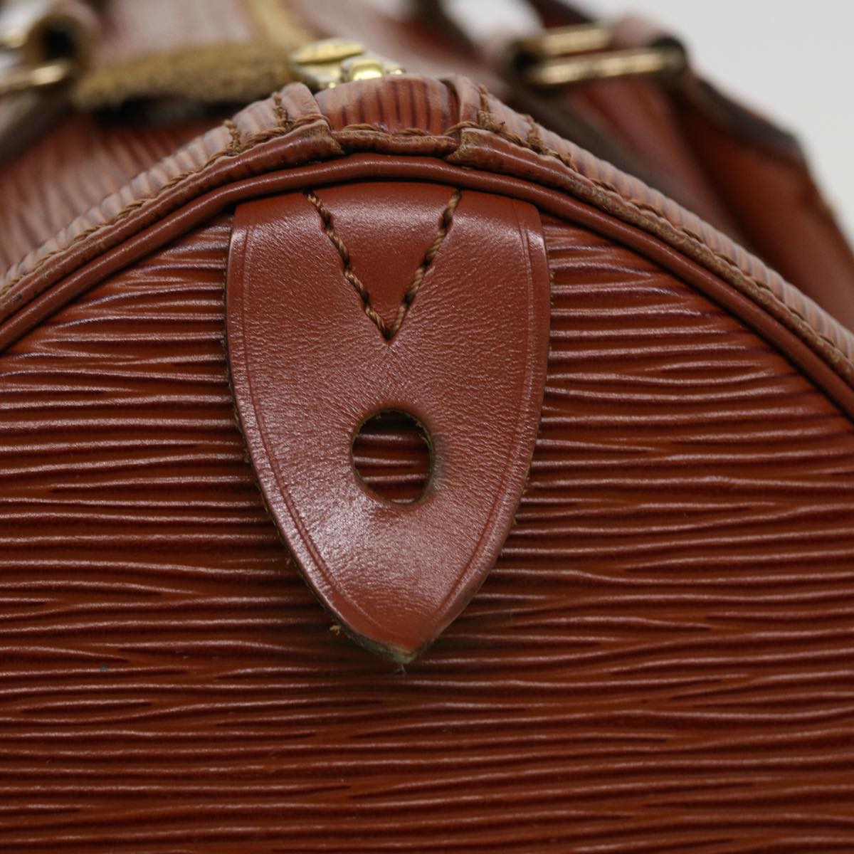LOUIS VUITTON Epi Speedy 30 Hand Bag Kenya Brown M43003 LV 35531