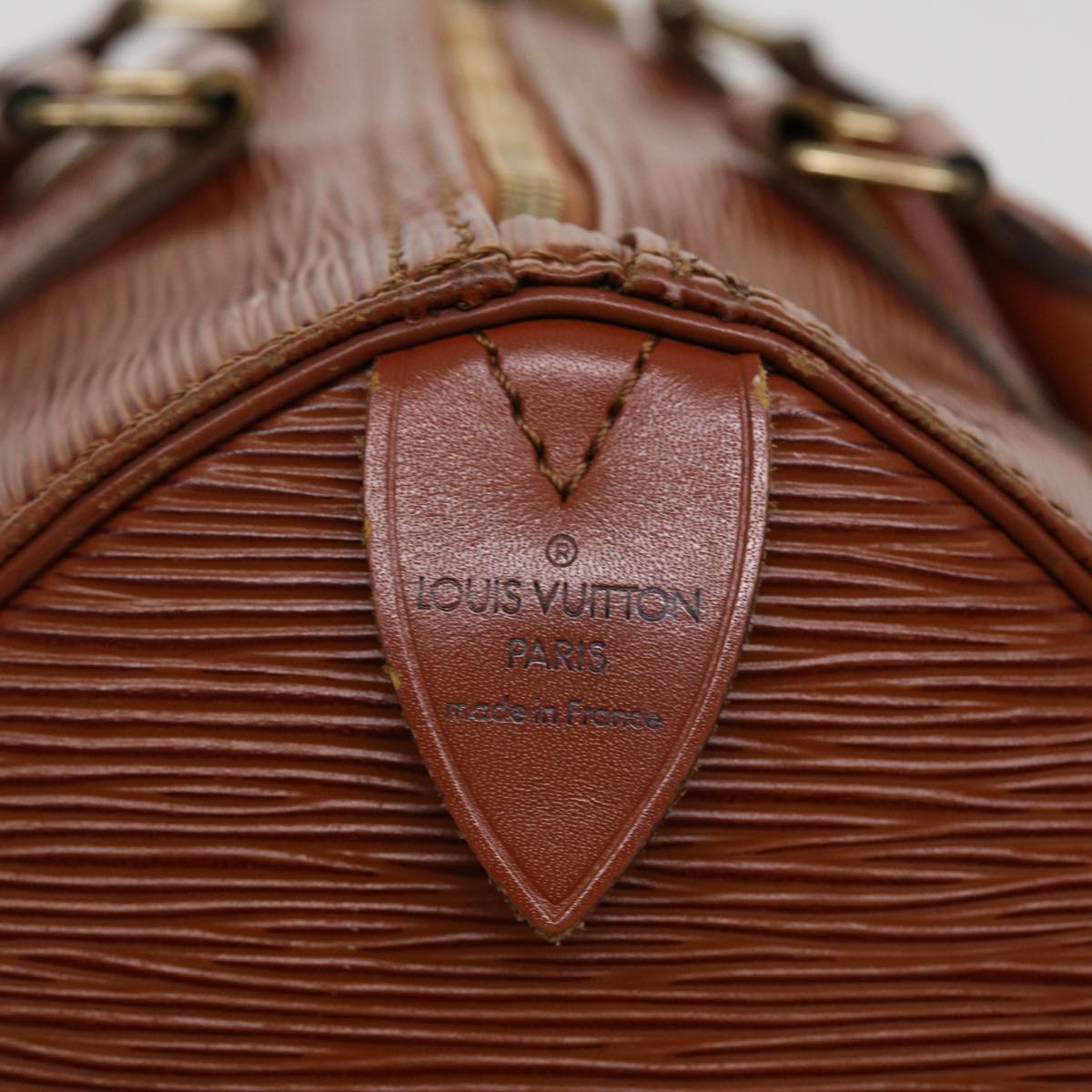 LOUIS VUITTON Epi Speedy 30 Hand Bag Kenya Brown M43003 LV 35531