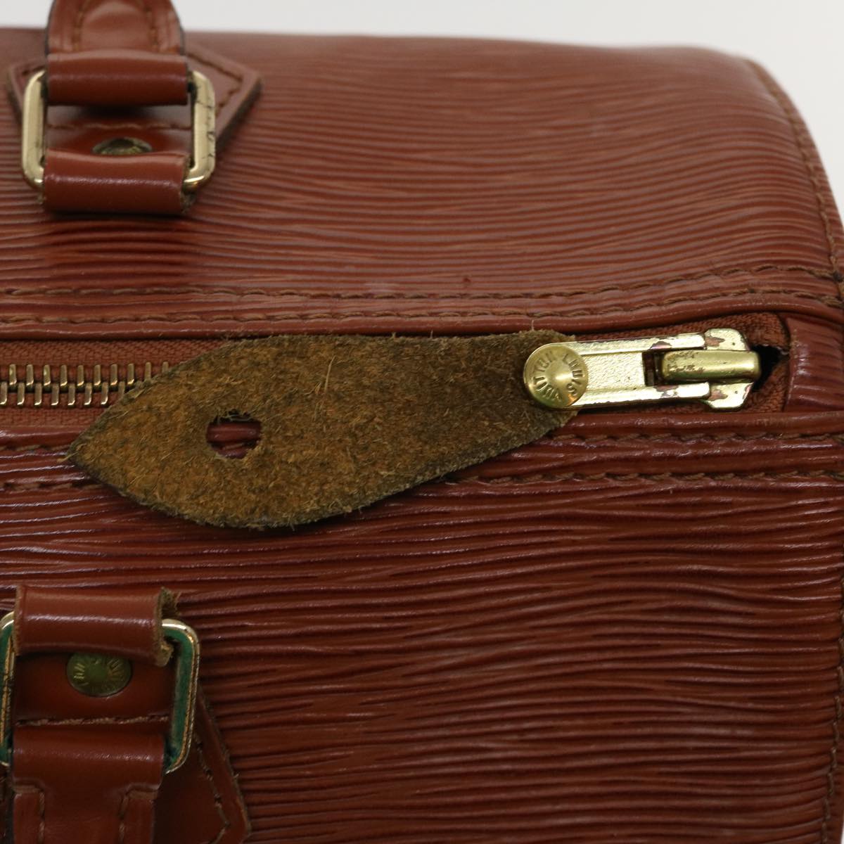 LOUIS VUITTON Epi Speedy 30 Hand Bag Kenya Brown M43003 LV 35531