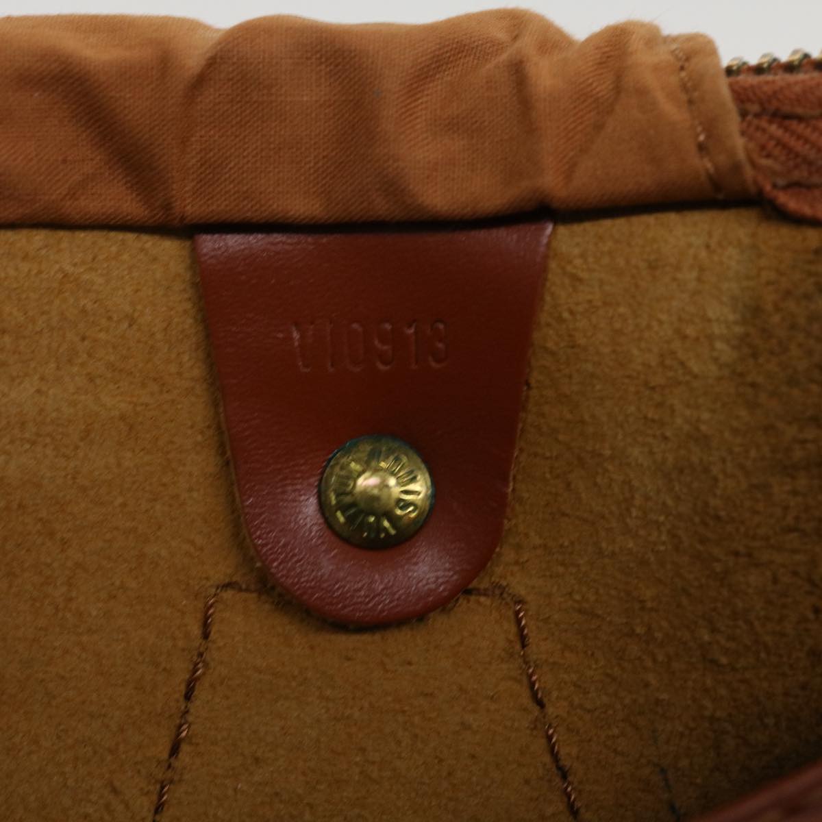 LOUIS VUITTON Epi Speedy 30 Hand Bag Kenya Brown M43003 LV 35531