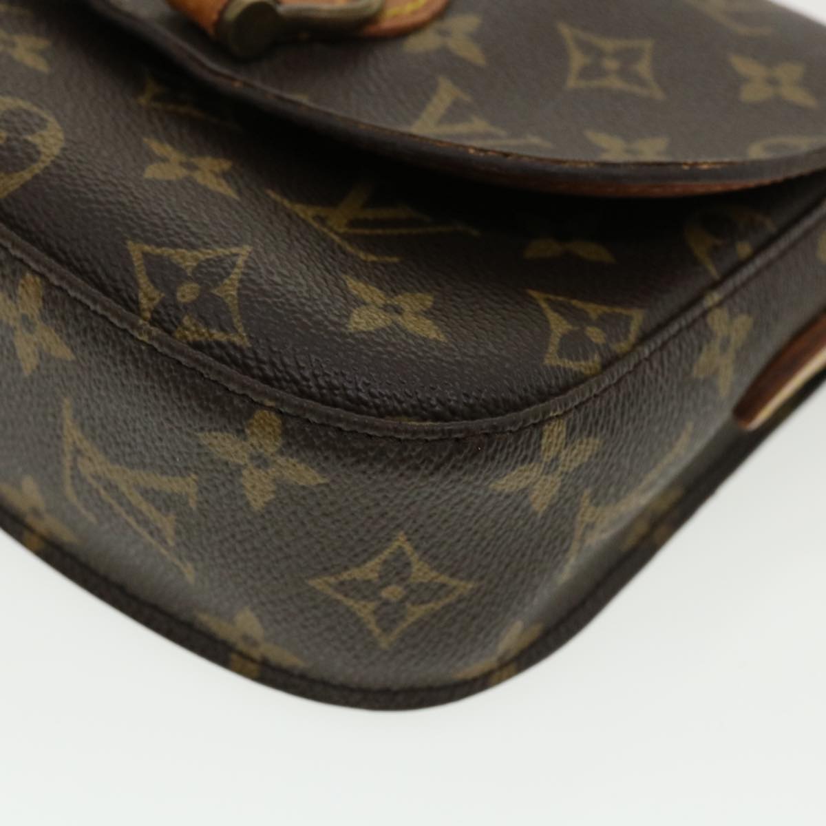 LOUIS VUITTON Monogram Saint Cloud PM Shoulder Bag M51244 LV 35532