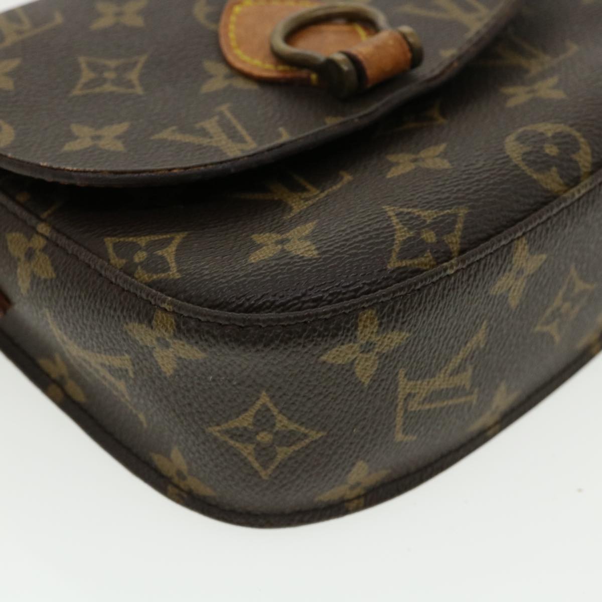 LOUIS VUITTON Monogram Saint Cloud PM Shoulder Bag M51244 LV 35532