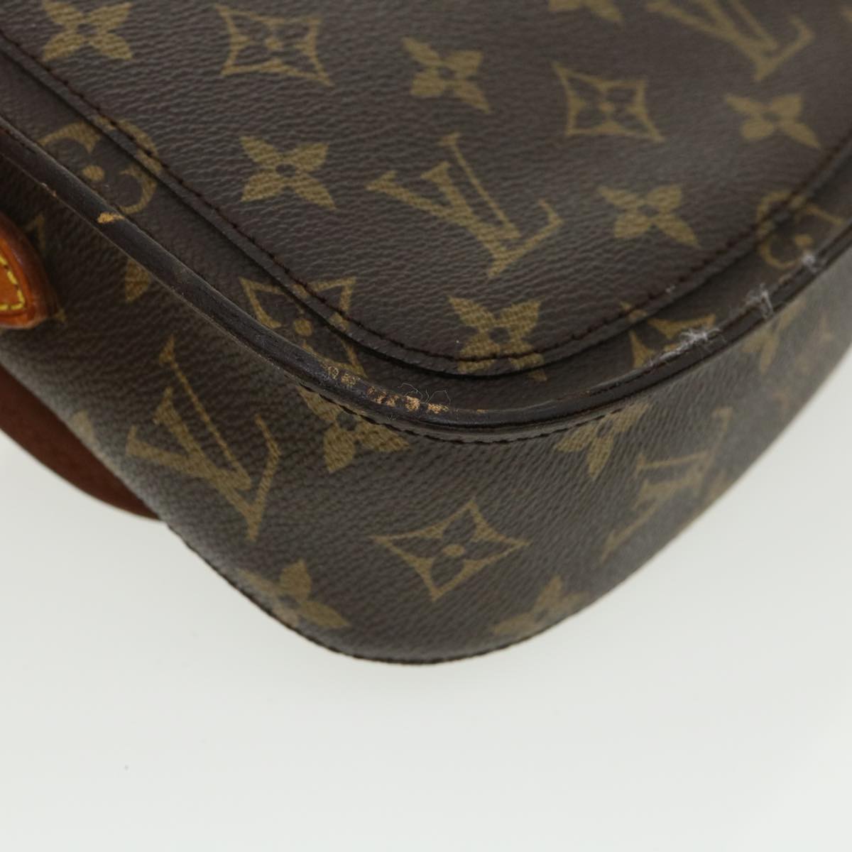 LOUIS VUITTON Monogram Saint Cloud PM Shoulder Bag M51244 LV 35532