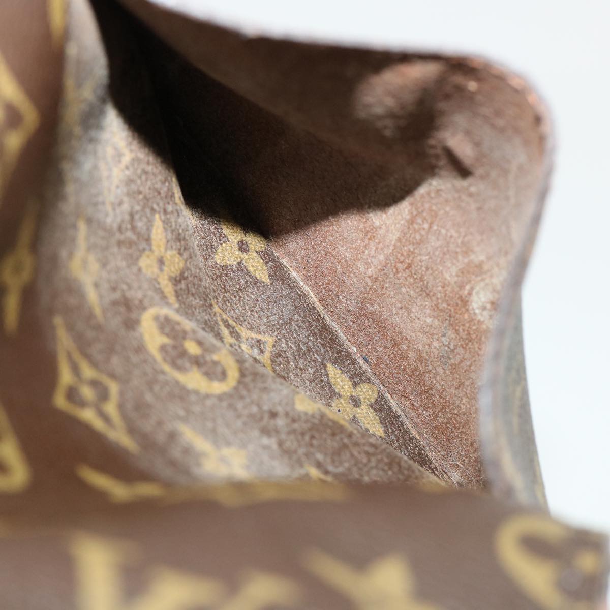 LOUIS VUITTON Monogram Saint Cloud PM Shoulder Bag M51244 LV 35532