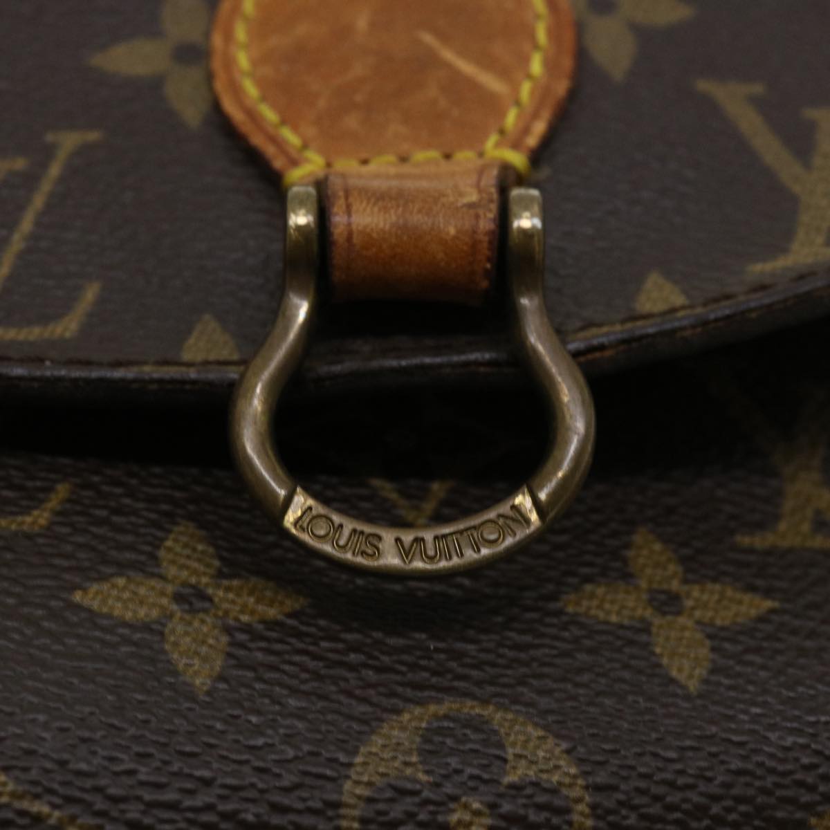 LOUIS VUITTON Monogram Saint Cloud PM Shoulder Bag M51244 LV 35532