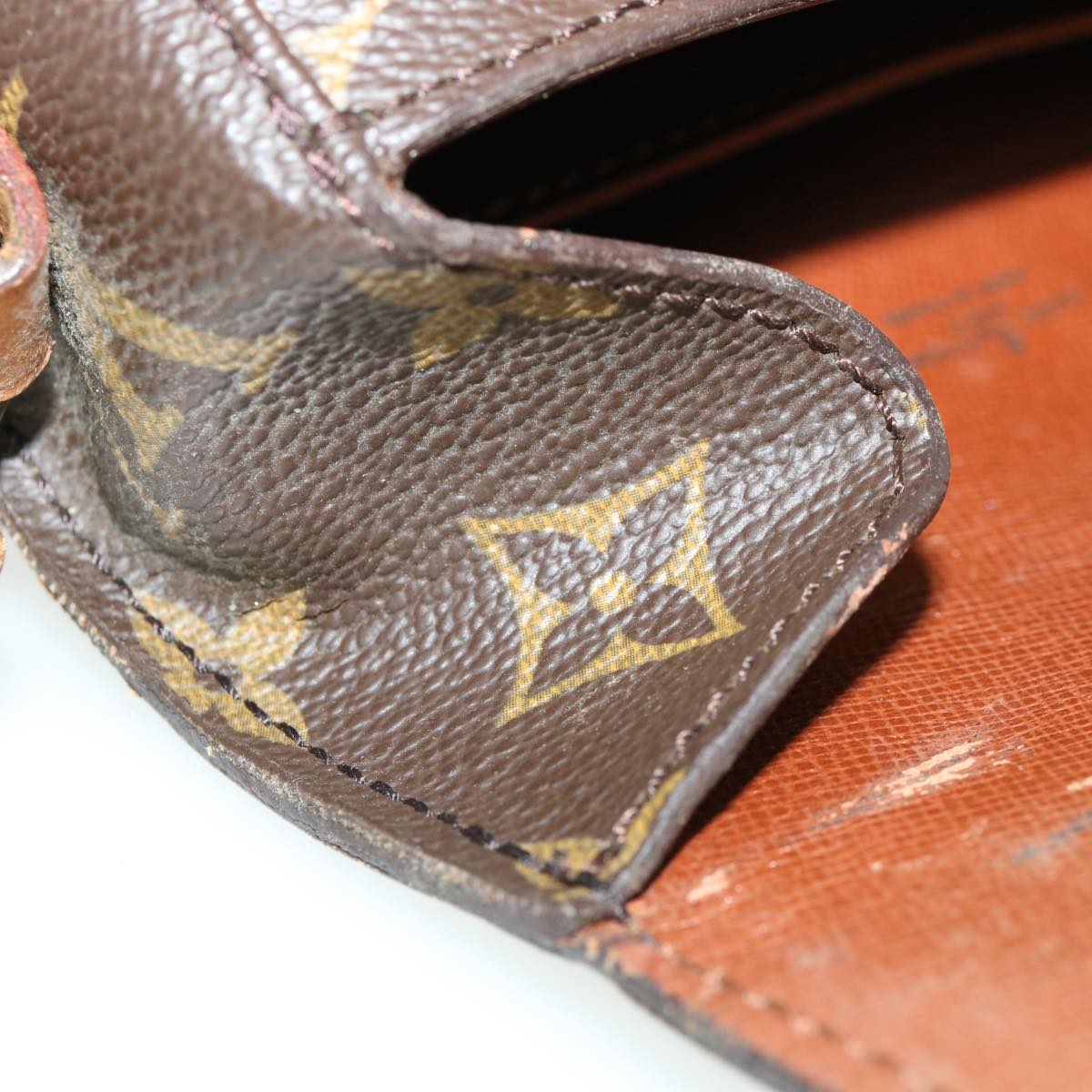 LOUIS VUITTON Monogram Saint Cloud PM Shoulder Bag M51244 LV 35532