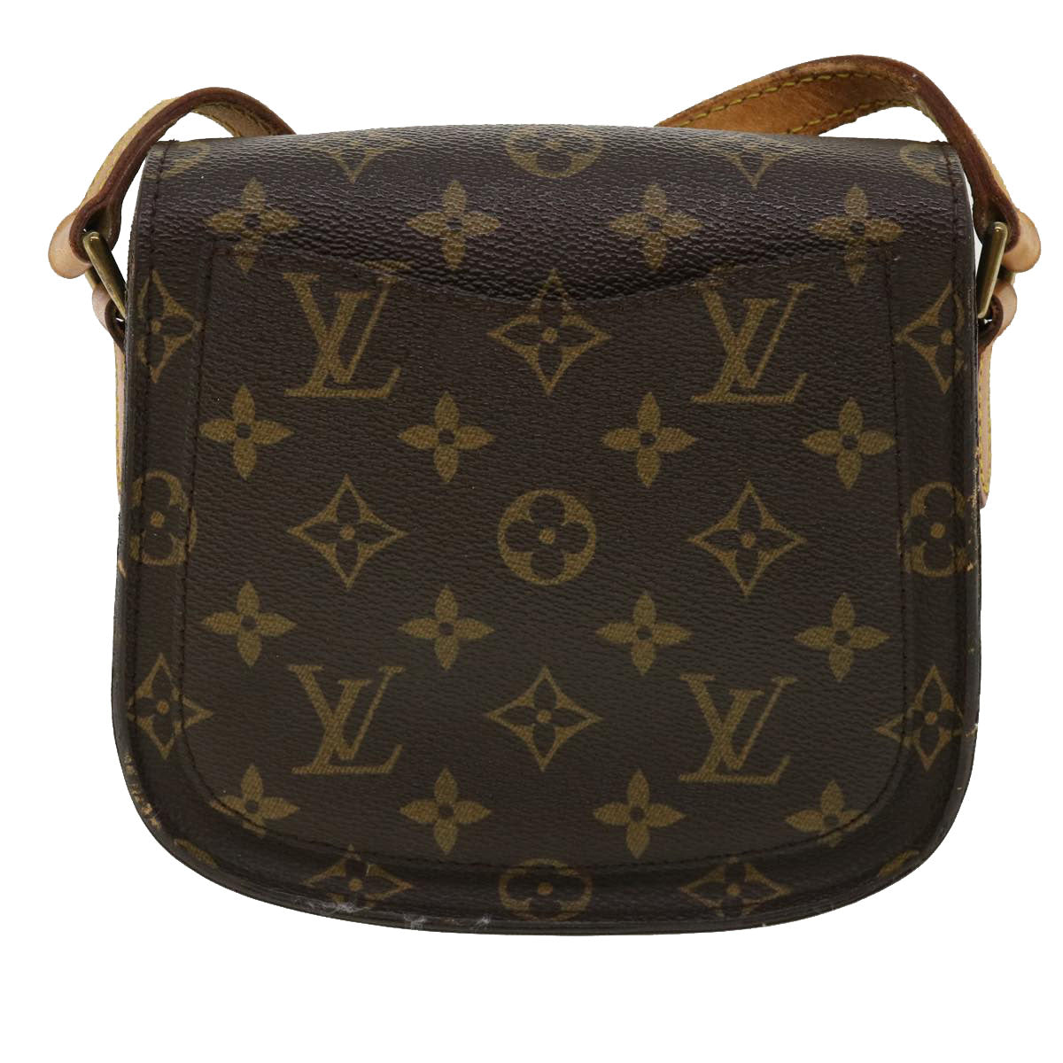 LOUIS VUITTON Monogram Saint Cloud PM Shoulder Bag M51244 LV 35532