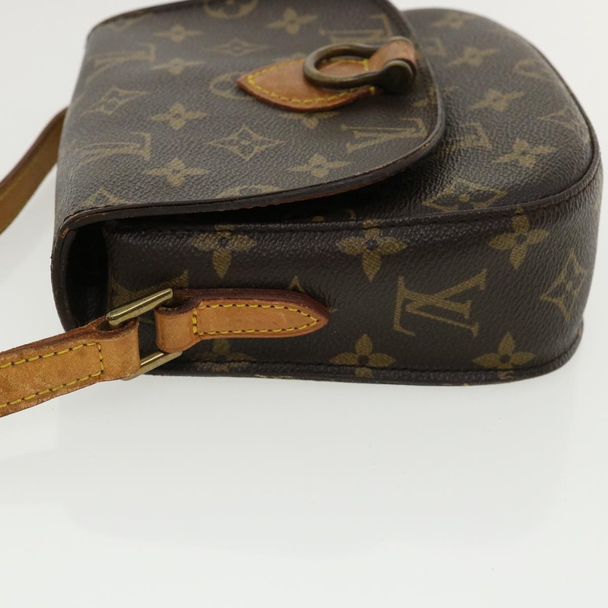 LOUIS VUITTON Monogram Saint Cloud PM Shoulder Bag M51244 LV 35532
