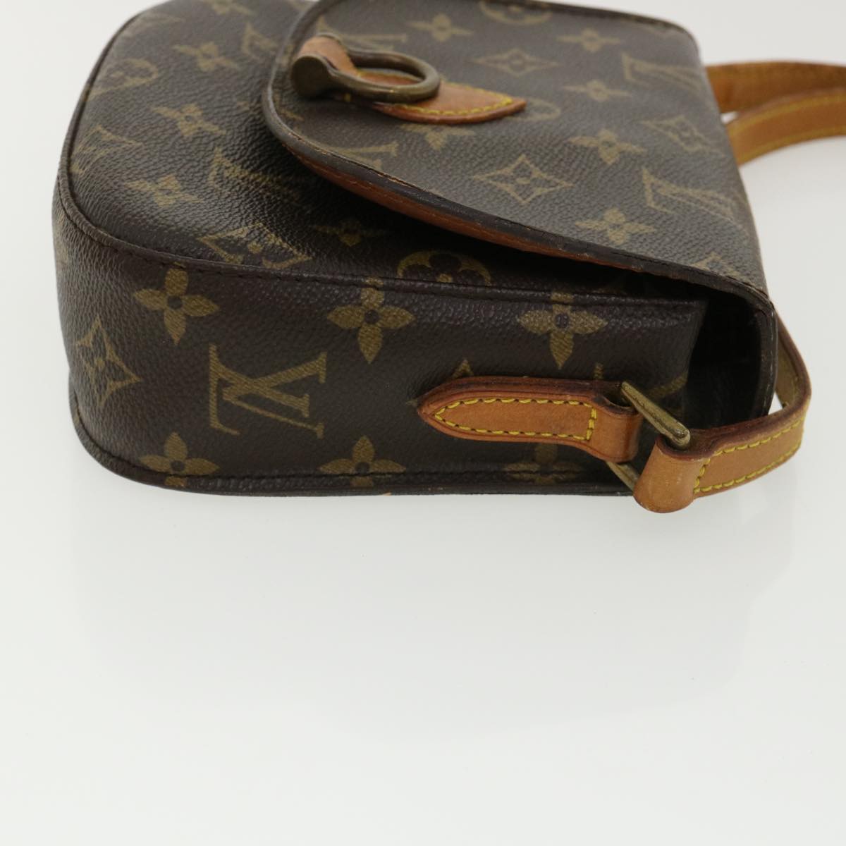 LOUIS VUITTON Monogram Saint Cloud PM Shoulder Bag M51244 LV 35532